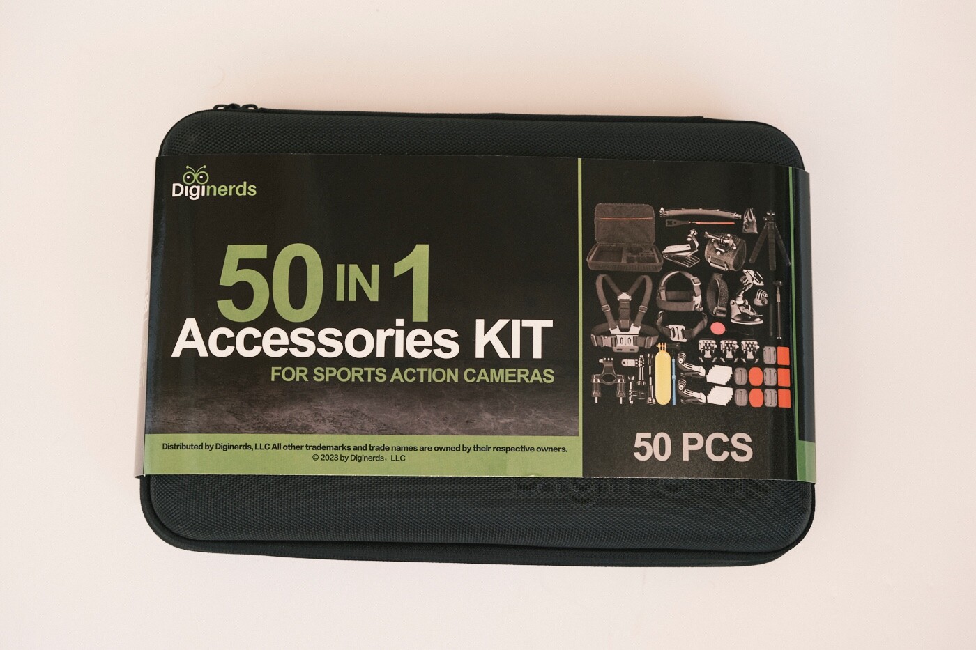 Diginerds 50 in 1 Accessory Kit for Sports Action Digital Cameras New in Sealed