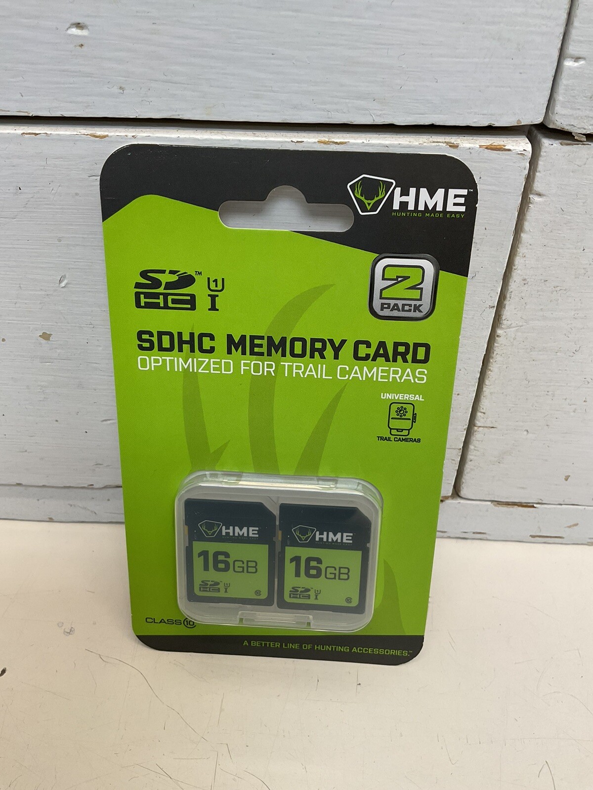 HME SDHC 16gb Memory Card 2-pack - NEW Factory Sealed - HME-16GB2PK