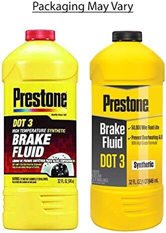 Prestone AS401 DOT 3 Synthetic Brake Fluid - 32 oz.