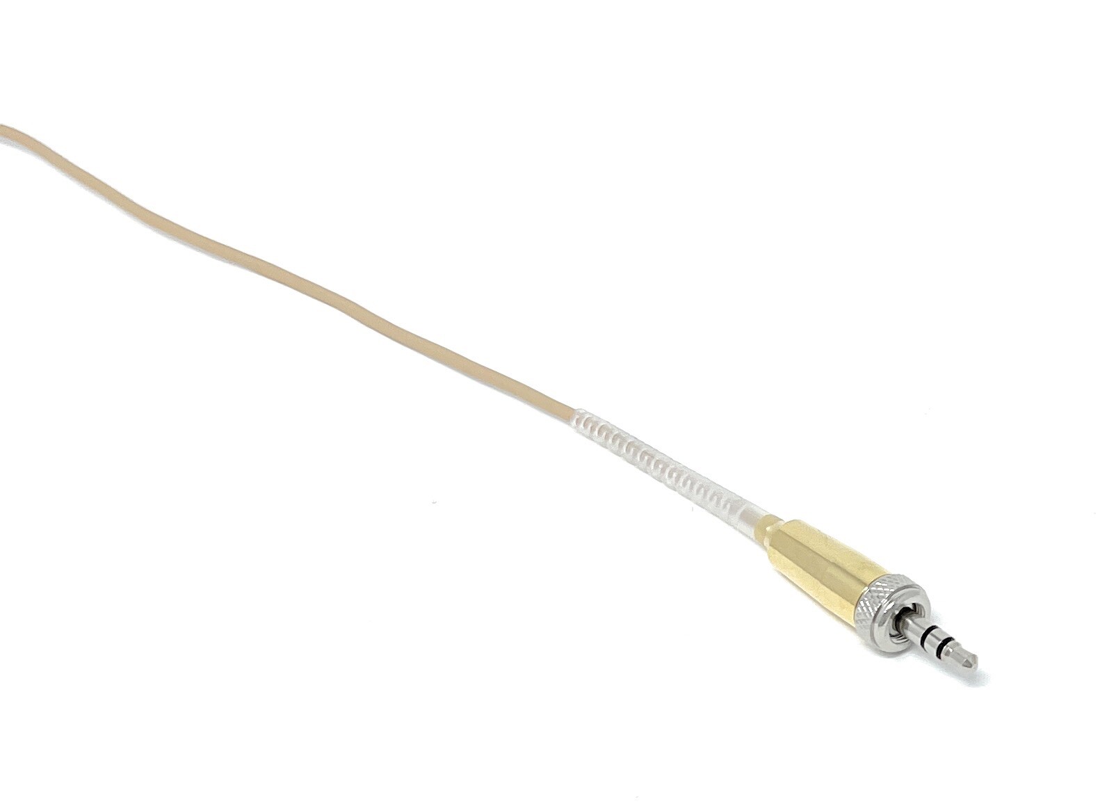 Beige Headset Mic Headworn Microphone Double earhook fits Sennheiser Wireless