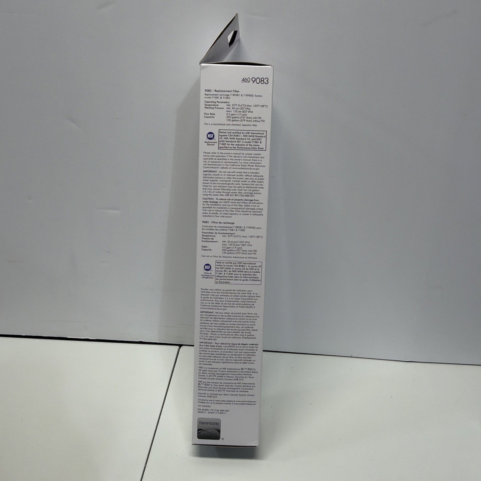 Kenmore 46-9083 Replacement Refrigerator Water Filter