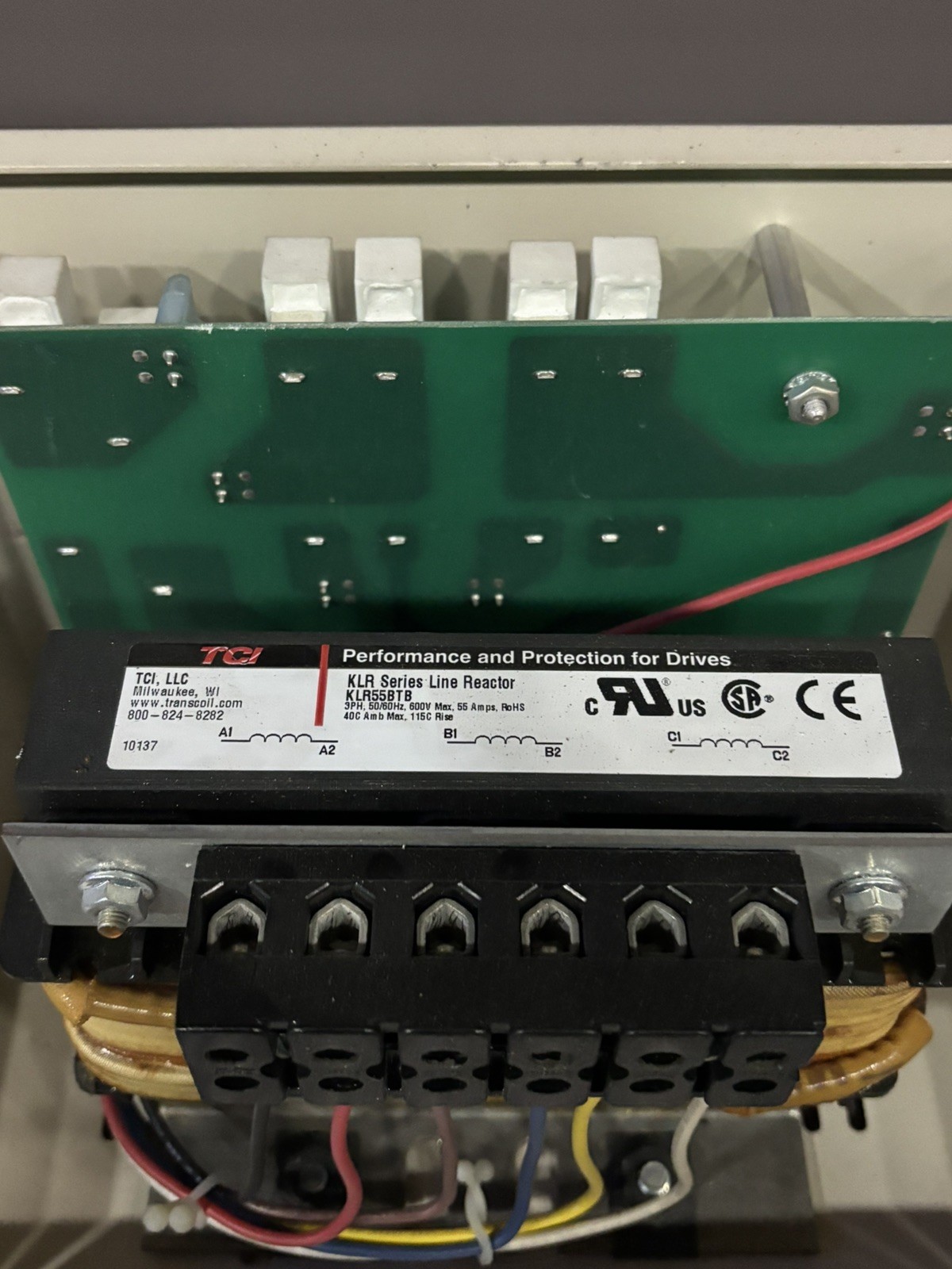 KLR Series Line Reactor KLR55BTB