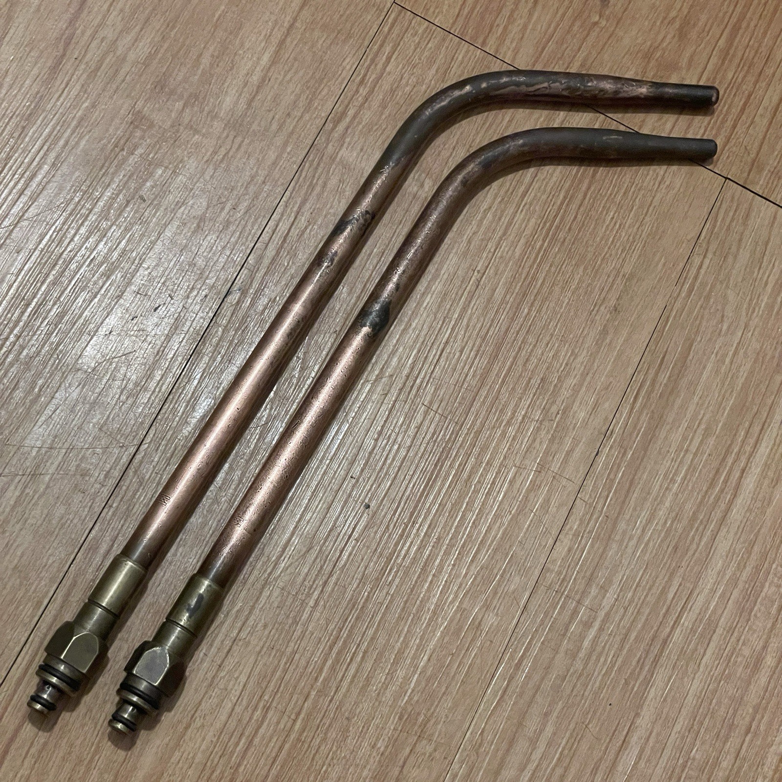 Purox No. 55 & No. 70 Acetylene Welding Brazing Torch Tip 2Pc Set Head Nozzle