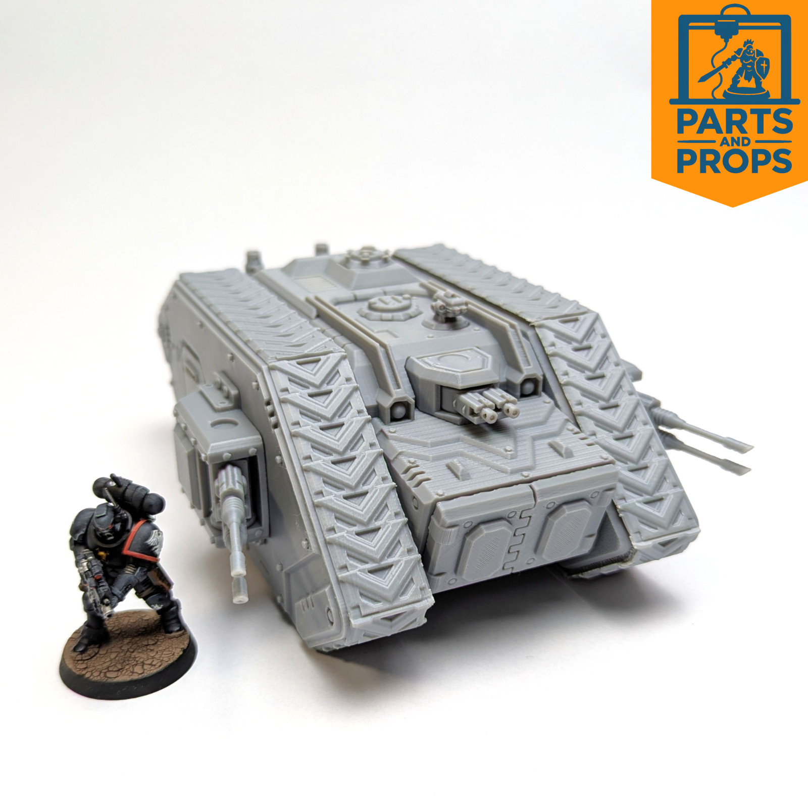 Heavy Transport Scifi Wargaming Tank Proxy for Grimdark 28mm Tabletop
