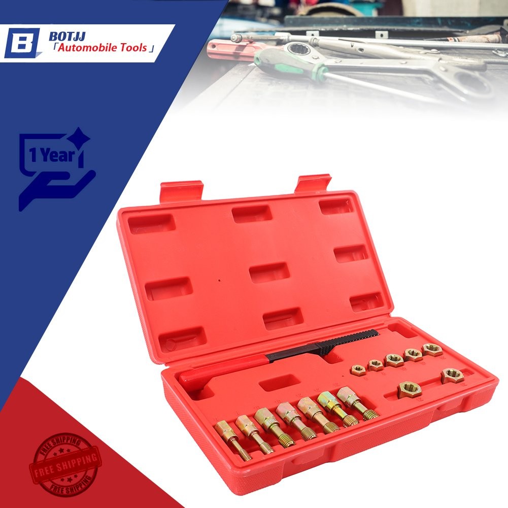Metric Thread Chaser Set 7 Metric Rethread Repair Tool Kit Thread Restorer Set