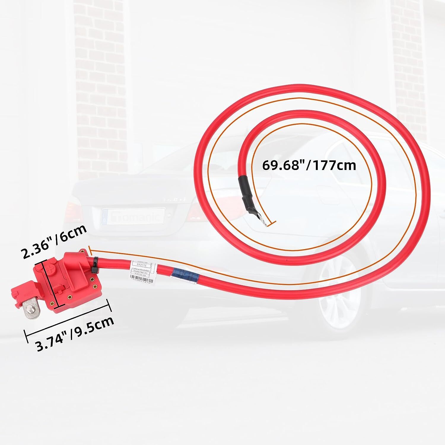 Positive Battery Cable for BMW E60 5 Series 525i 528i 530i 535i 550i 61126989780