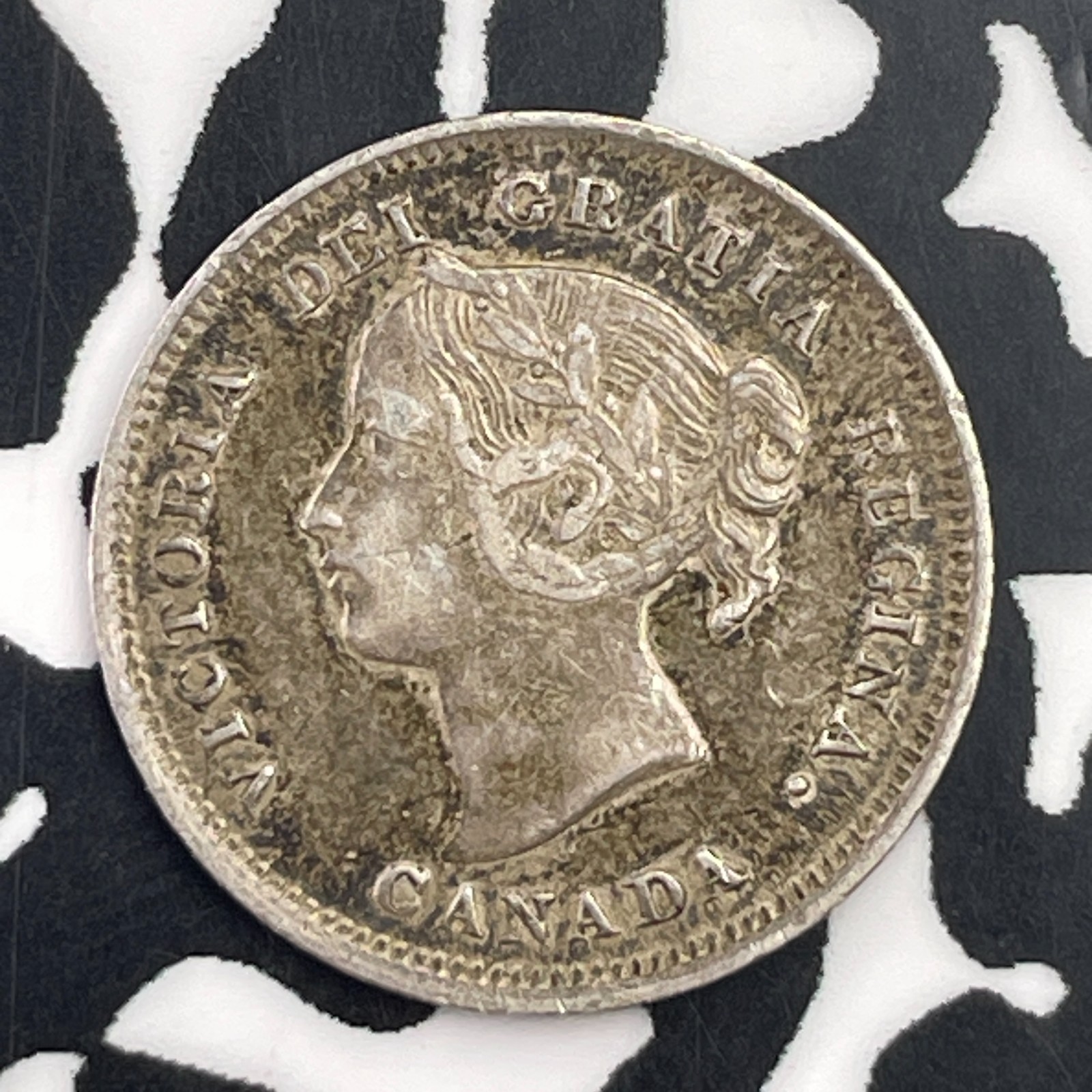 1899 Canada 5 Cents Lot#C0916 Silver! Nice!