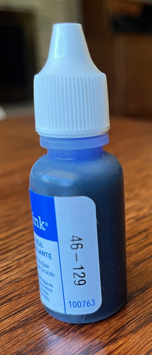 Stampin UP Brilliant Blue Classic Reinker FULL