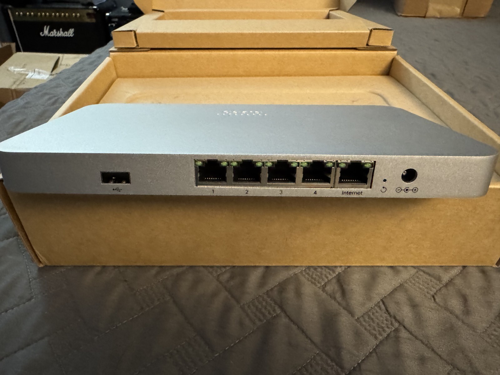 Cisco Meraki MX64W-HW Firewall Security Appliance