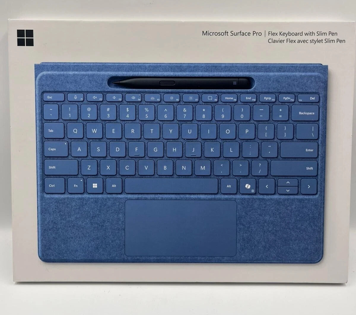 Microsoft Surface Slim Pen (2nd Edition) and Pro Flex Keyboard for Pro  Sapphire