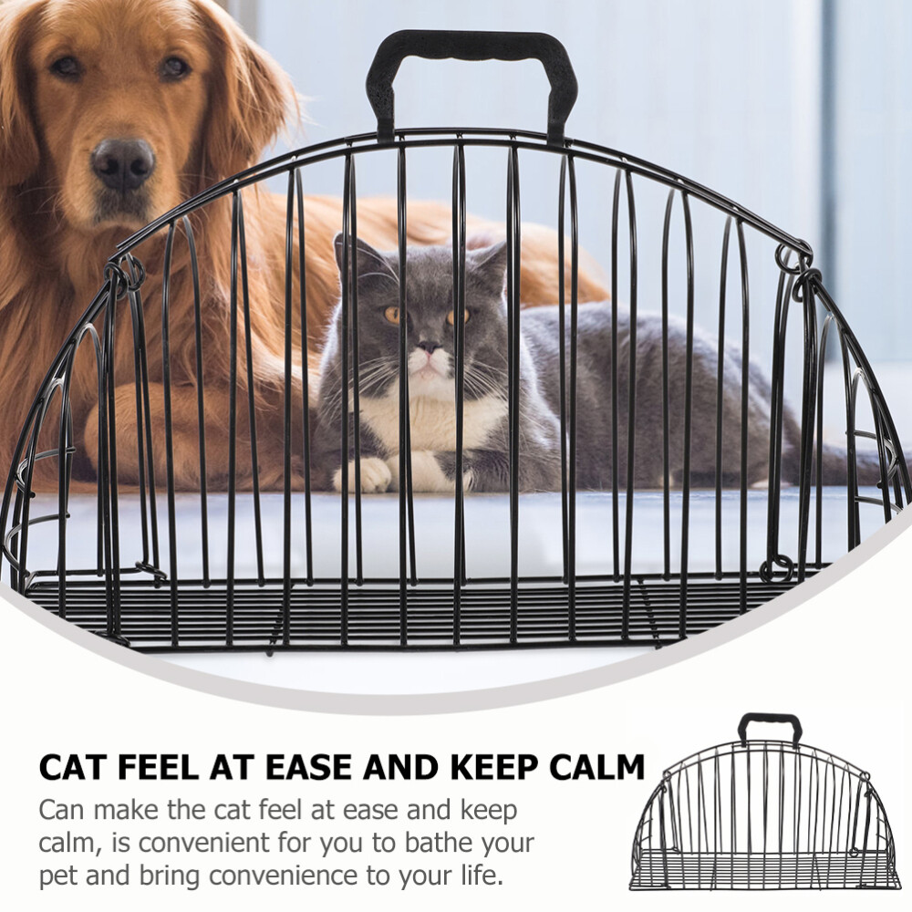 cat shower net bag Sturdy Multifunctional Useful Practical Pet Washing Cage