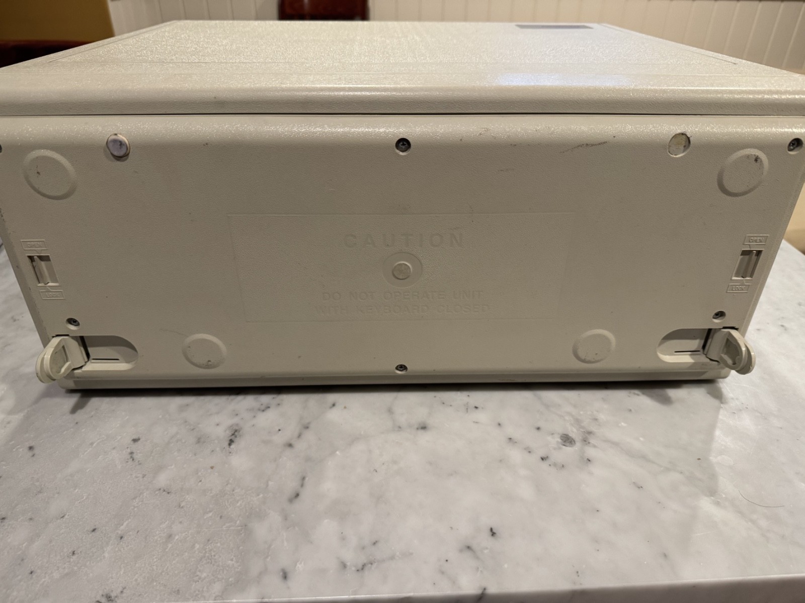 Vintage Compaq Portable Plus with bag
