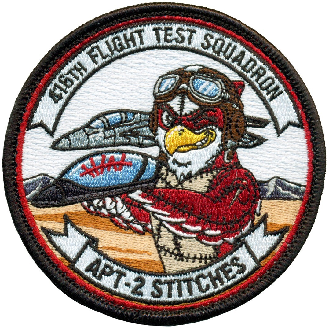 USAF 416th FLIGHT TEST SQUADRON – T-7A RED HAWK APT-2 PATCH