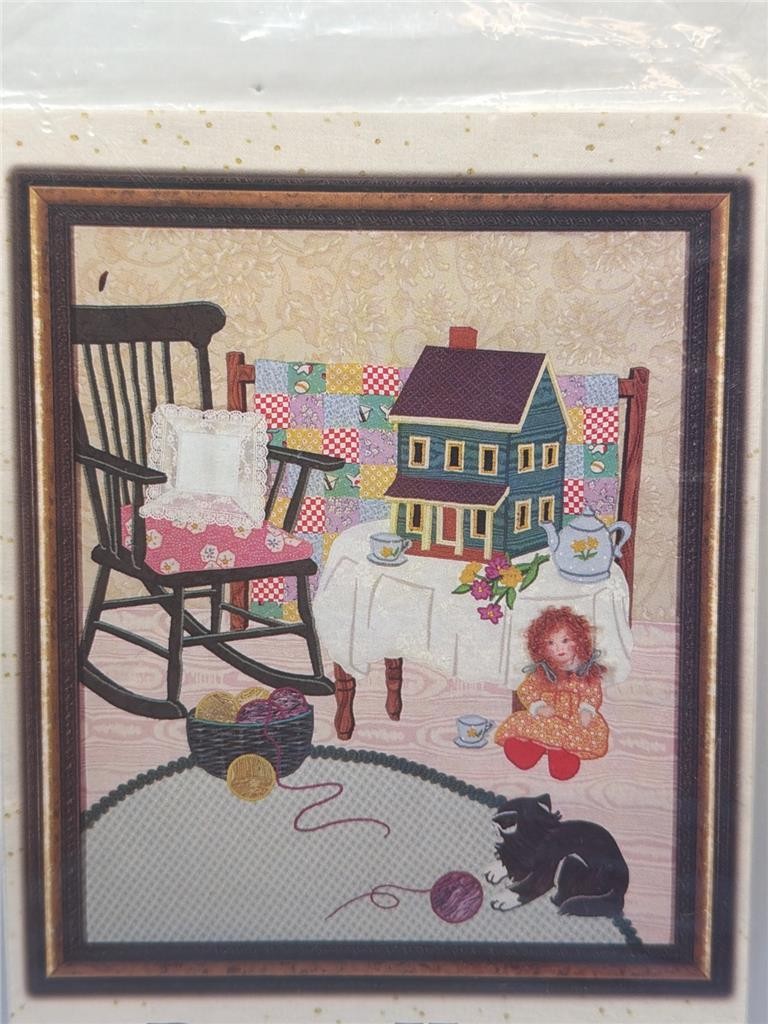 KATHY LENGYEL DESIGNS Quilt Pattern - DREAM HOUSE - 17" x 20" - 1996