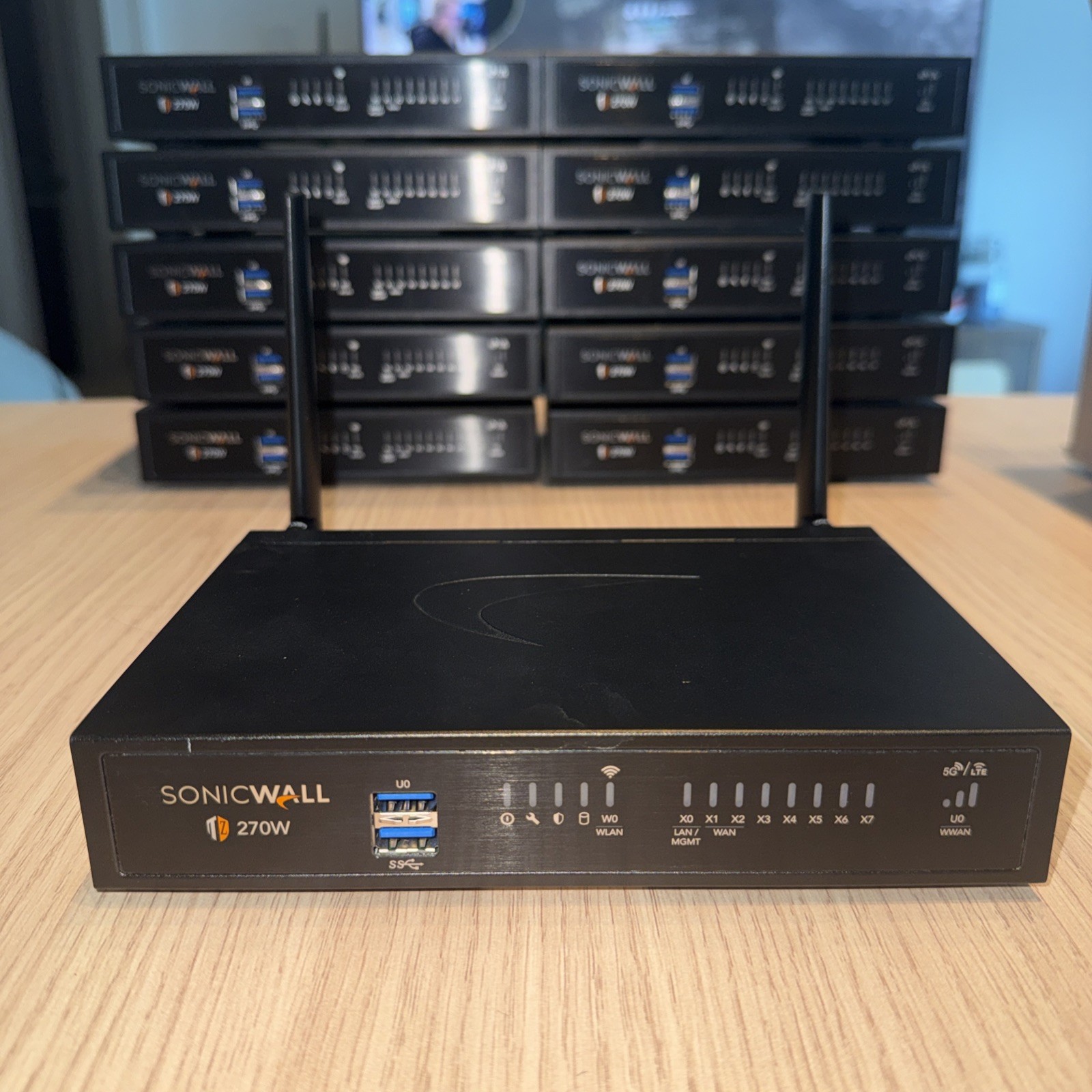 SonicWall TZ270W Firewall Appliance Network Security (Used)