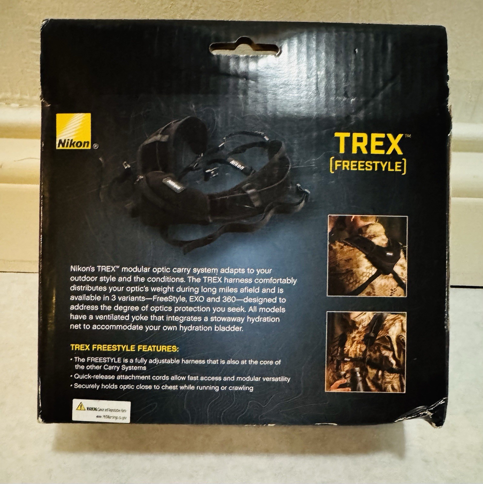 Nikon - Trex Freestyle Optic Carry Harness - Adjustable w/ Quick Release - New