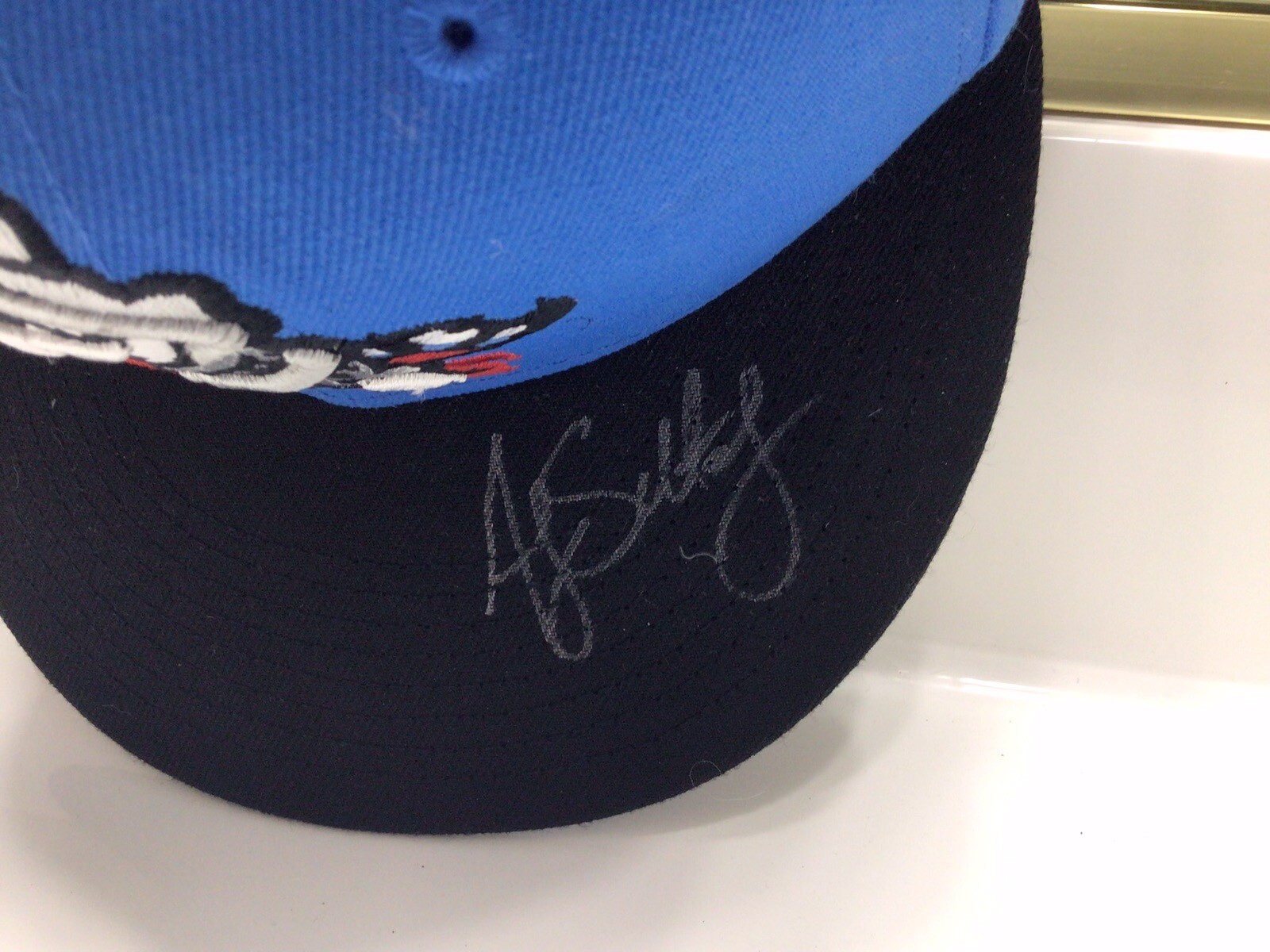 Andrew Schatzley autographed hat