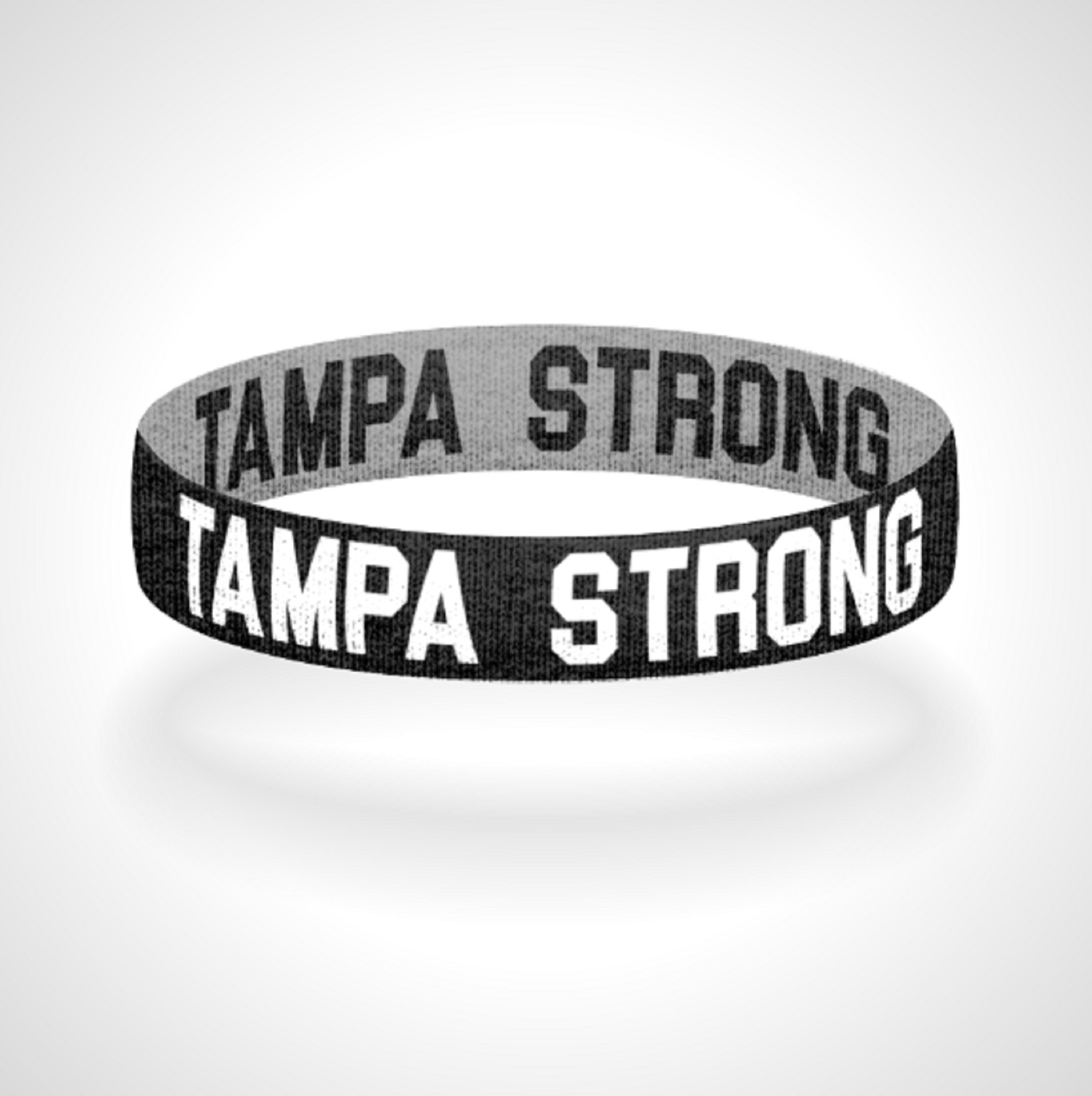 Reversible Tampa Strong Bracelet Wristband Tampa Wristband Tampa Bracelet