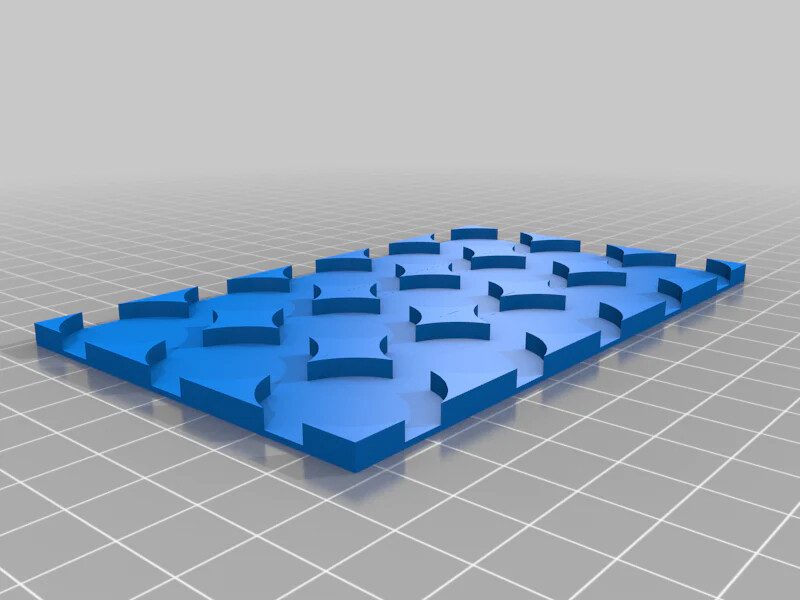 25mm Round To 25mm Square Base Conversion Movement Trays - old world compatible