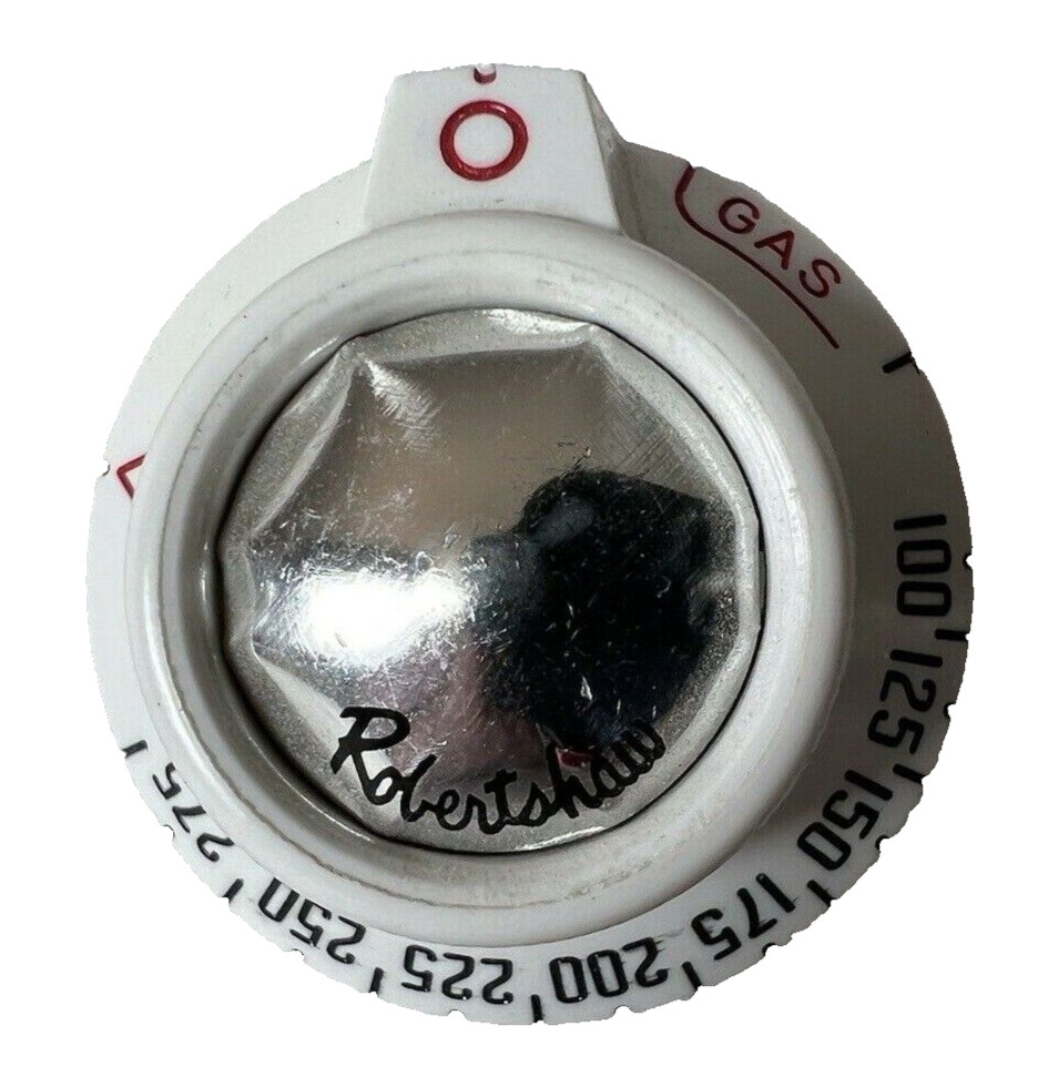 BJ WHITE Dial Celcius 100-275 C 7/8" Cylinder Knotch "UP" 2" diameter  Z-70961-8