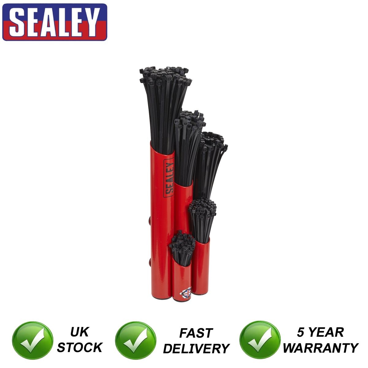 Sealey Large Magnetic Cable Tie Holder Red APCTHRXL