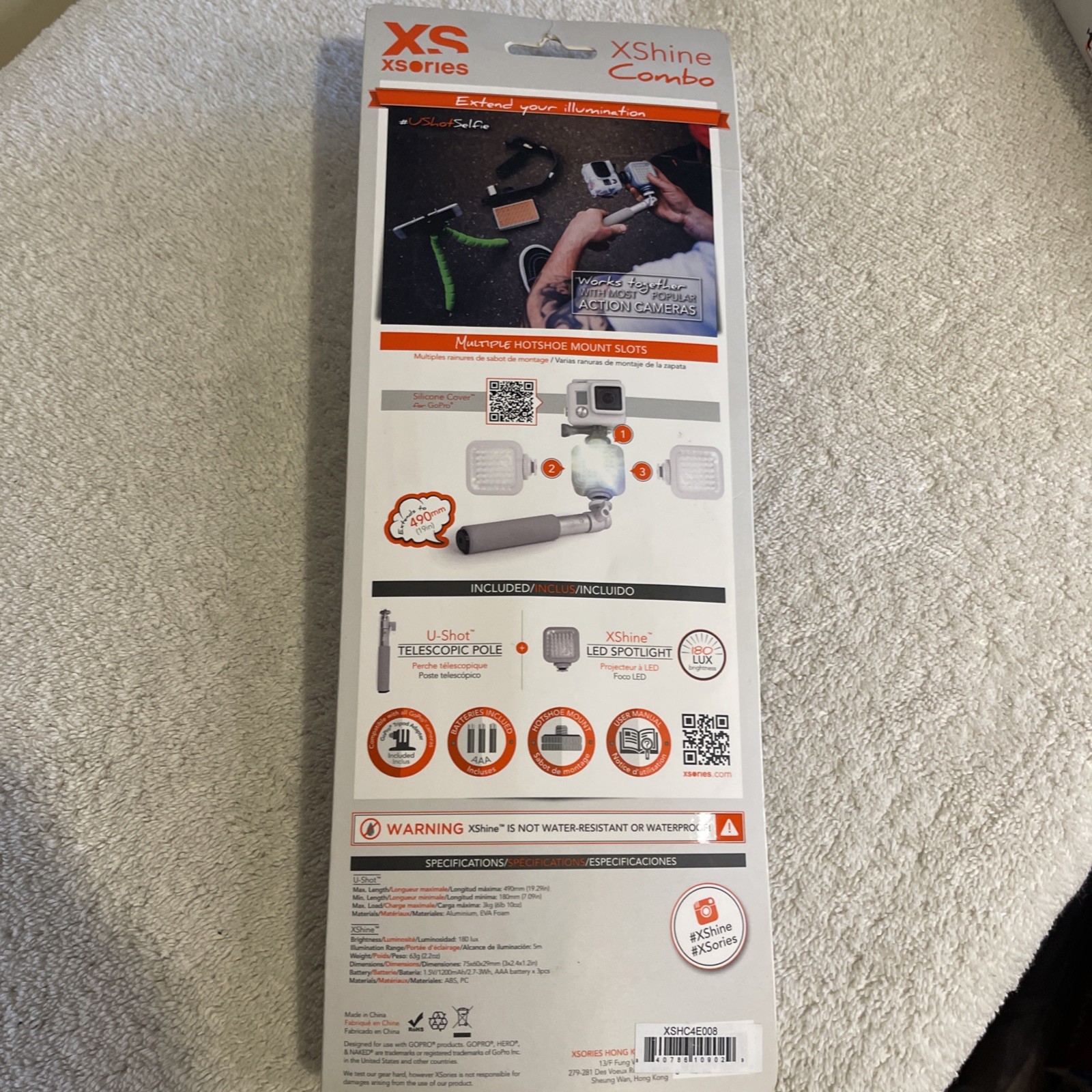 Set Of Portable Camera Equipment Sealed