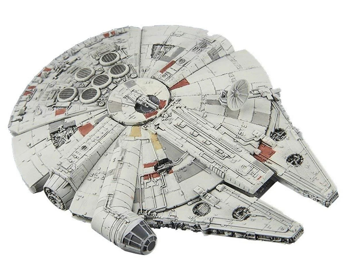 Bandai Star Wars Vehicle Model #06 Millennium Falcon Plastic Model Kit