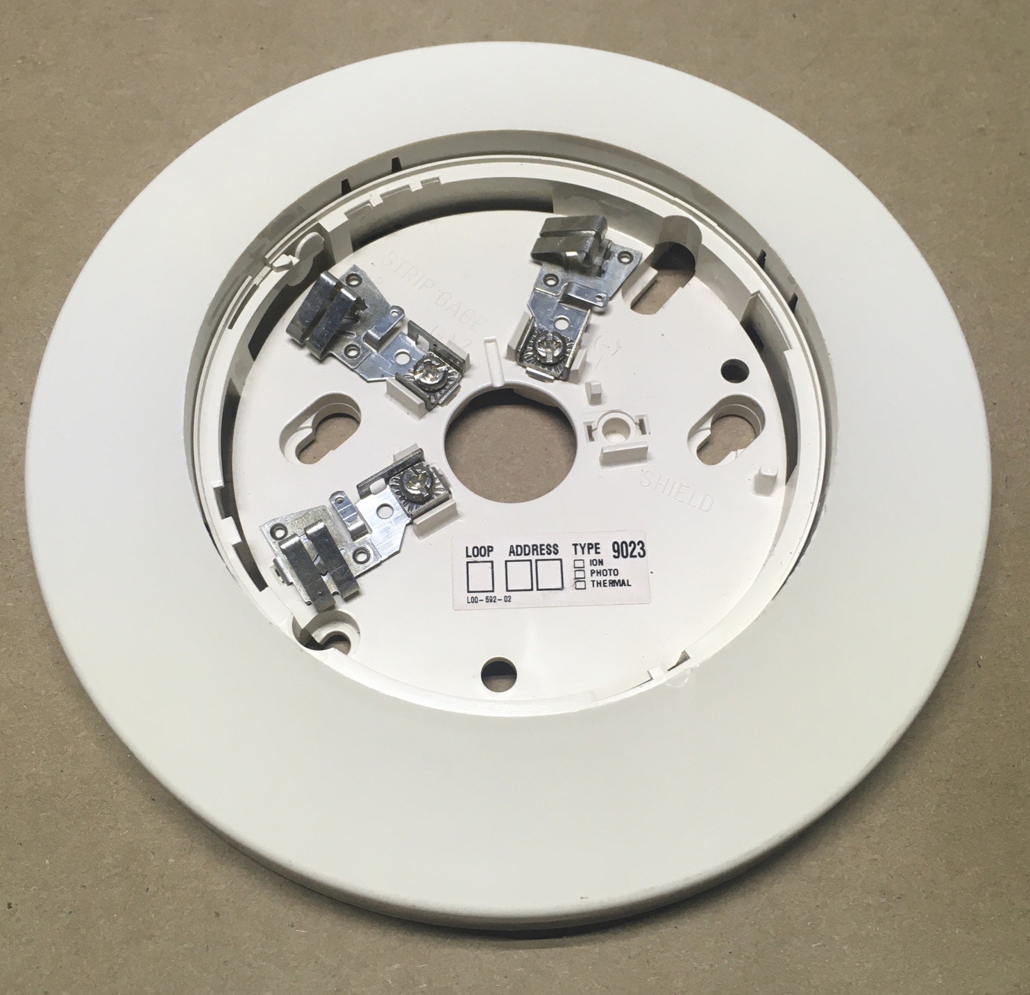 Used Gamewell Honeywell ADB-FLF Automatic Fire Detector Base - Made in USA