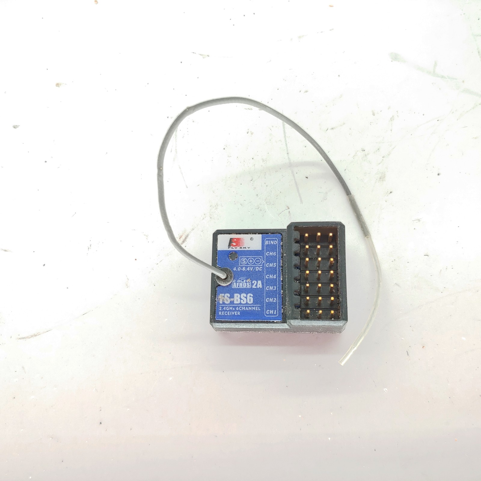 FlySky FS-BS6 Receiver 2.4GHz 6-Channel For RC Car Truck Buggy Boat Plane
