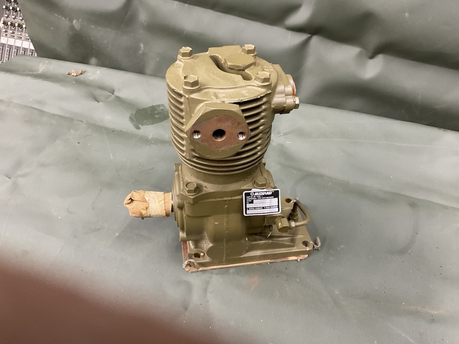 Military Truck M35 M35a2 M54 5 Ton New Brake Air Compressor NOS midland US Made