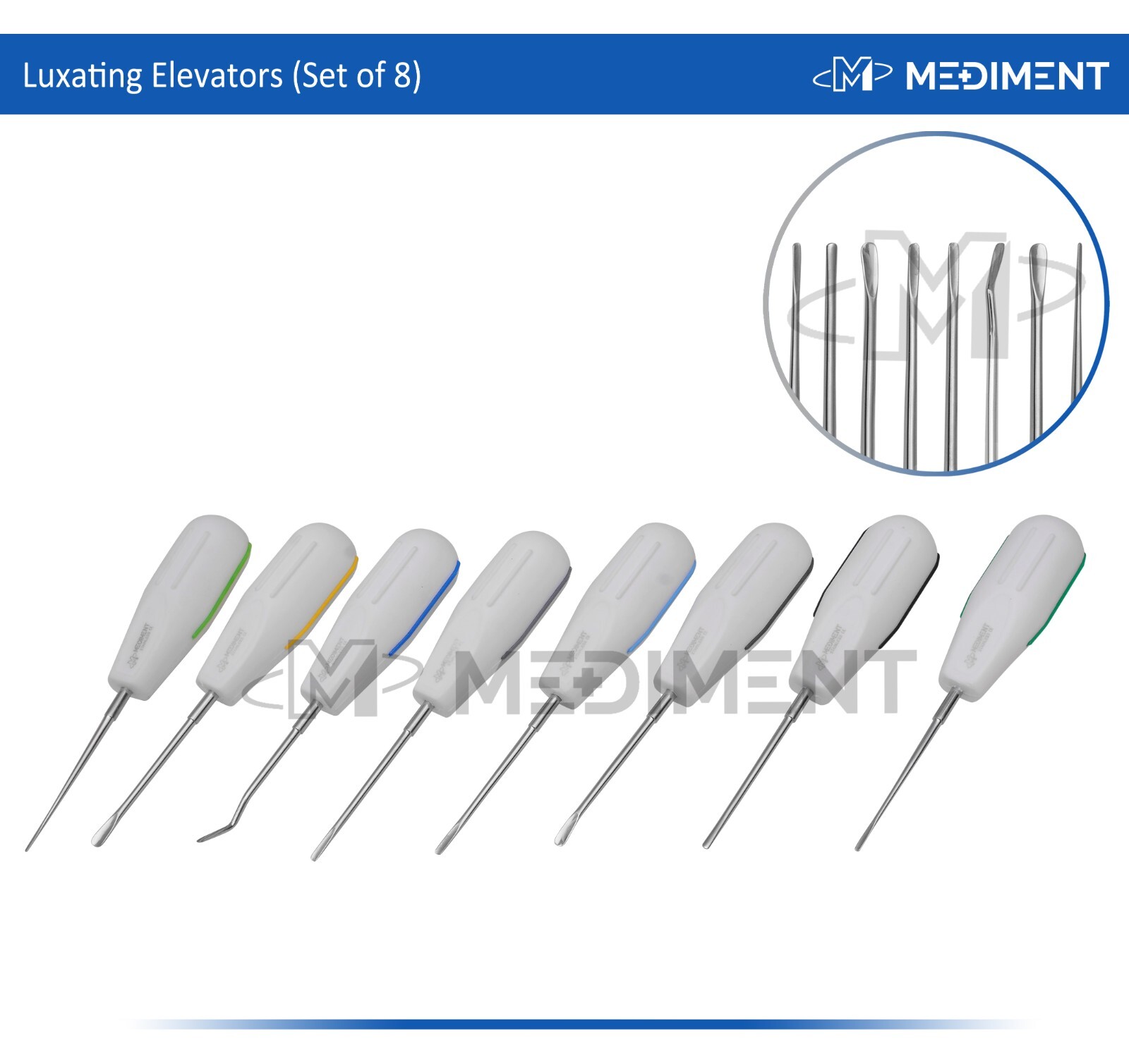 Dental Surgical Luxating Elevators Root Extraction Surgical Elevators