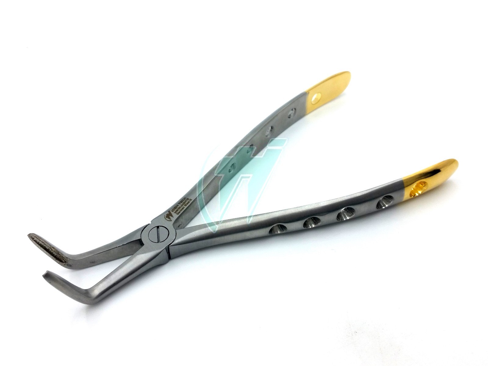 PACIFATED LOWER ROOT ATRAUMATIC DENTAL EXTRACTING FORCEPS #46XL DIAMOND DUSTED