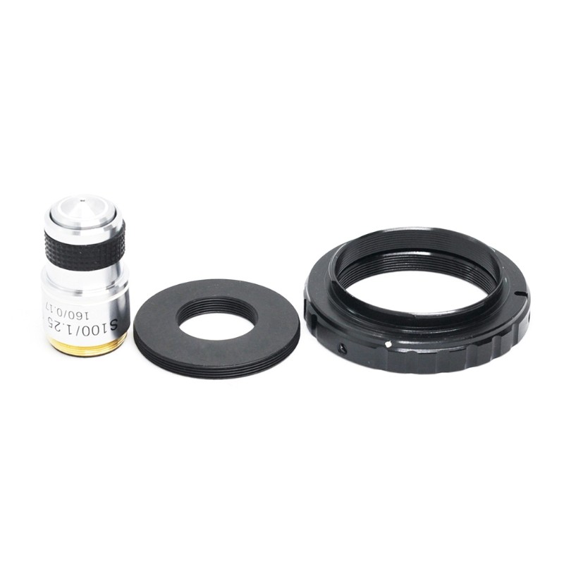 Microscope Objective Thread Transfer to M42 x0.75 / M42x1 Adapter
