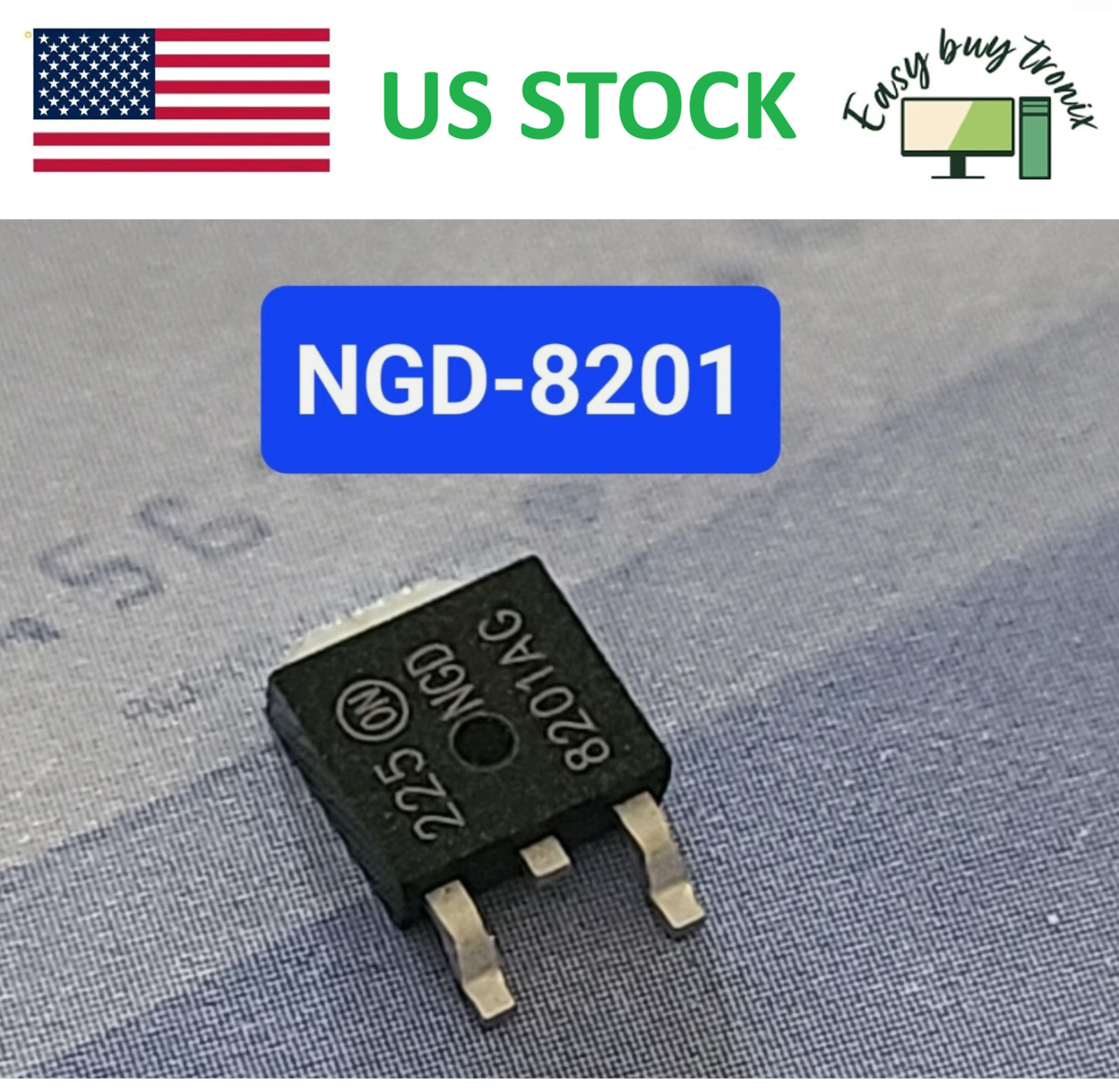 4pcs NGD8201AG NGD8201 NGD 8201 Integrated Circuit IC, USA STOCK