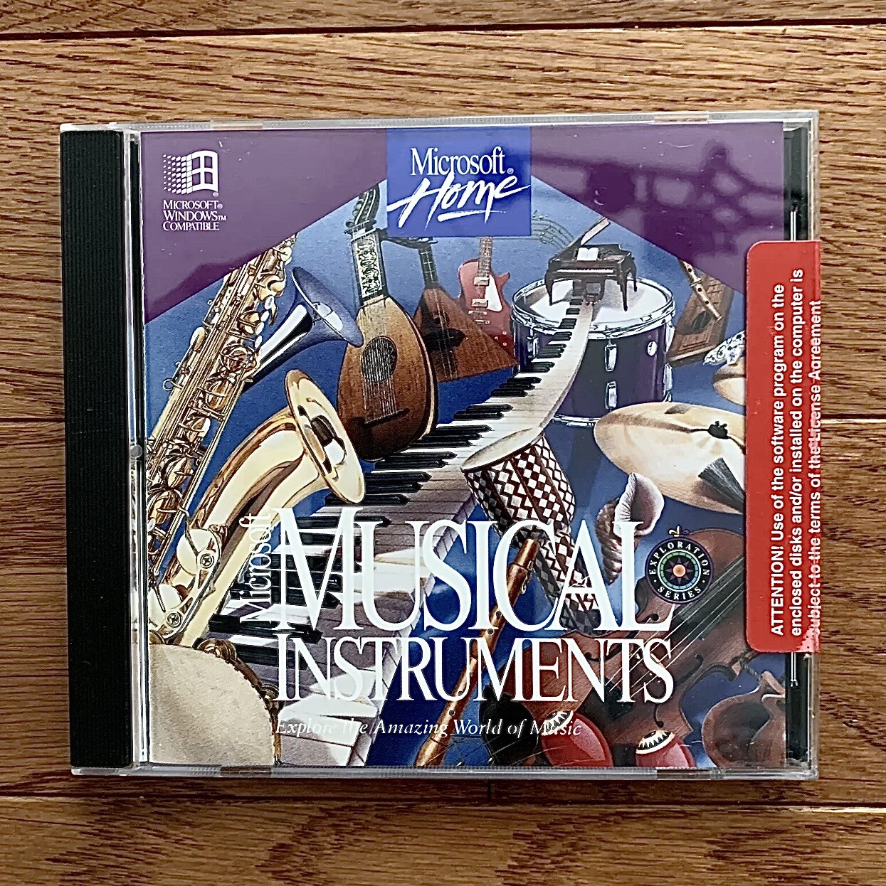 Microsoft Musical Instruments   New in Original Sealed CD Case