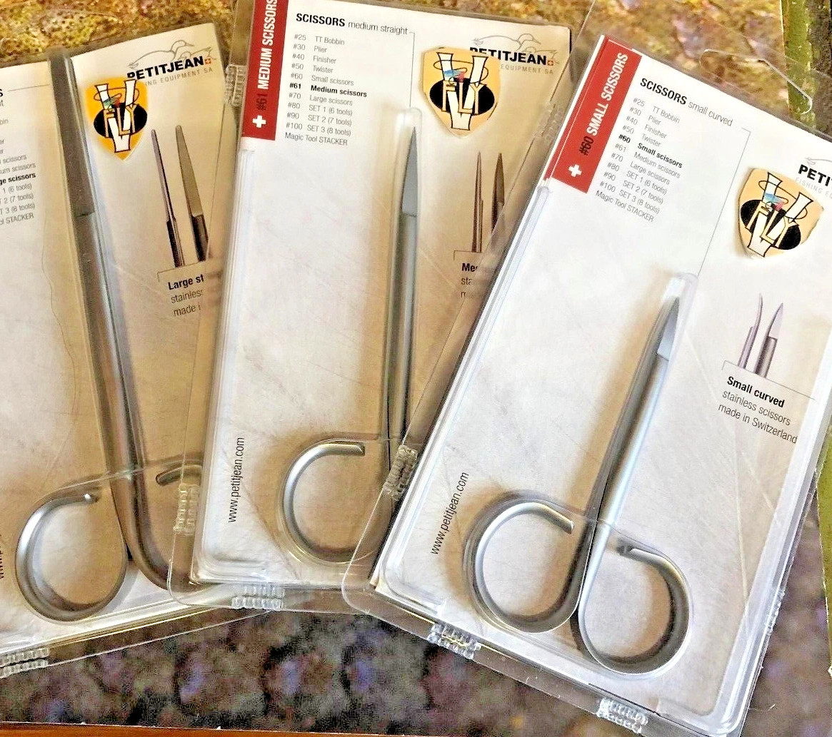 Marc Petitijean Pro Dressers Fly Tying Scissors All Sizes