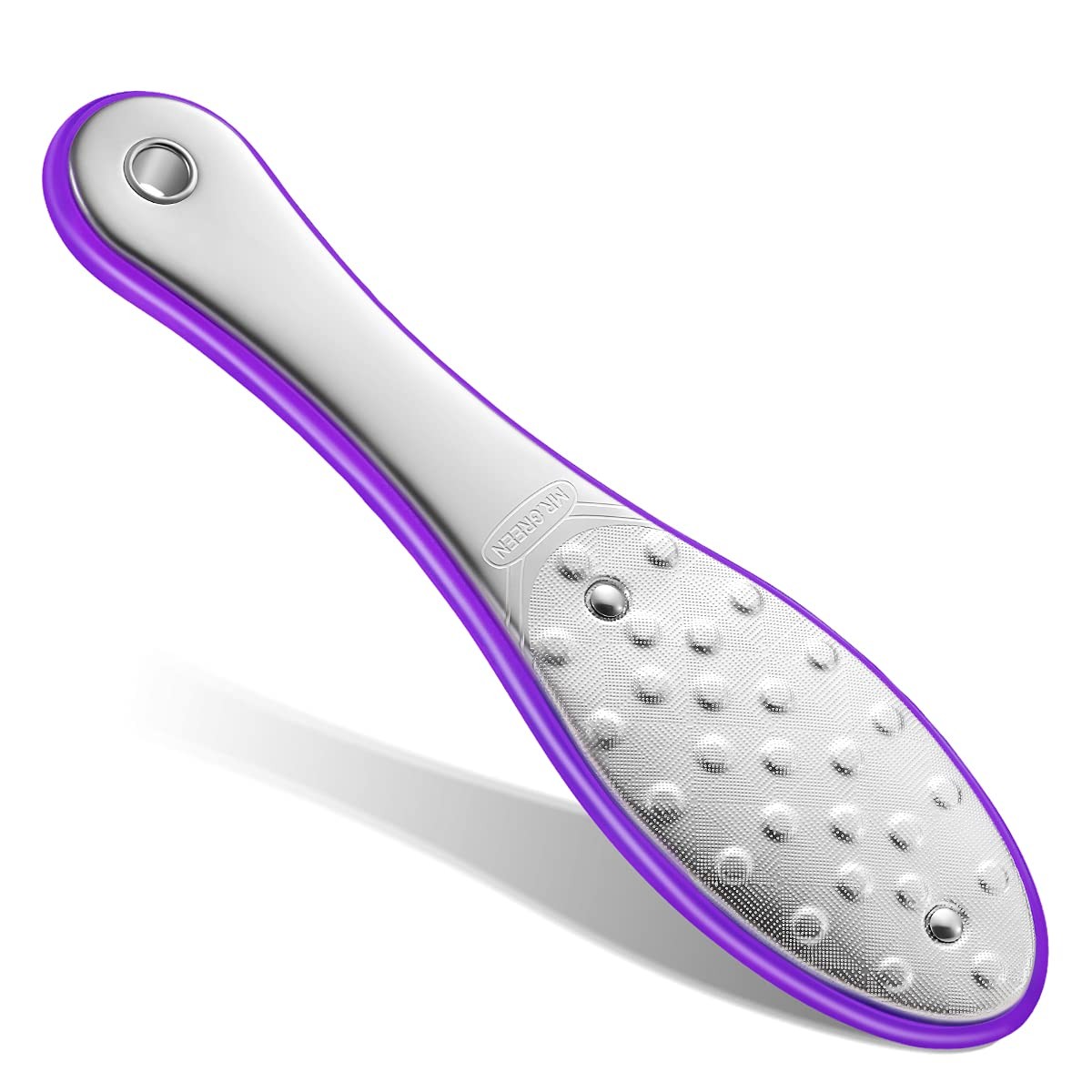 MR.GREEN Foot File Double Sided Pedicure 1 Count (Pack of 1), Purple
