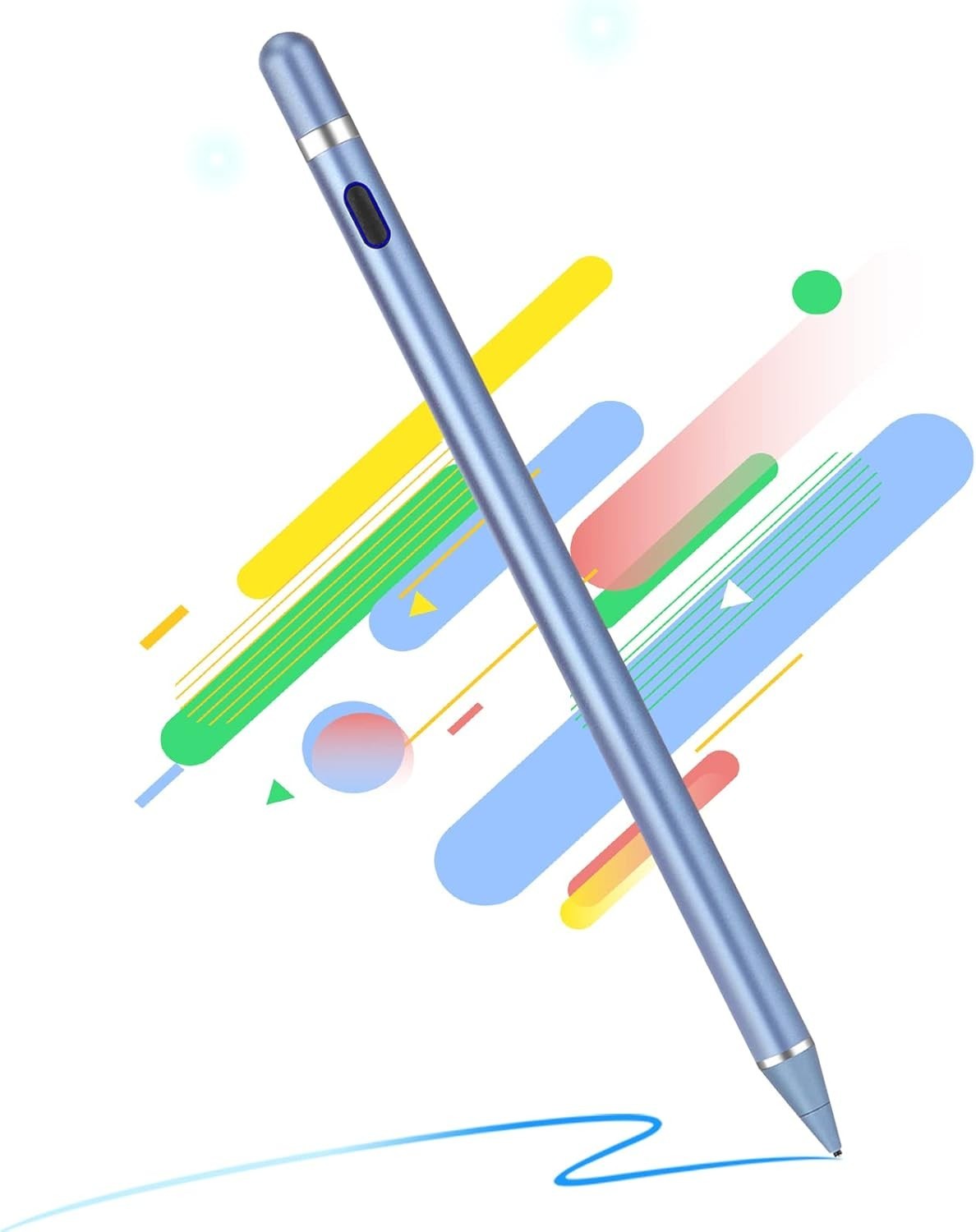 Active Stylus Pen 1.5mm Fine Copper Tip Compatible with iPhone iPad - Precise