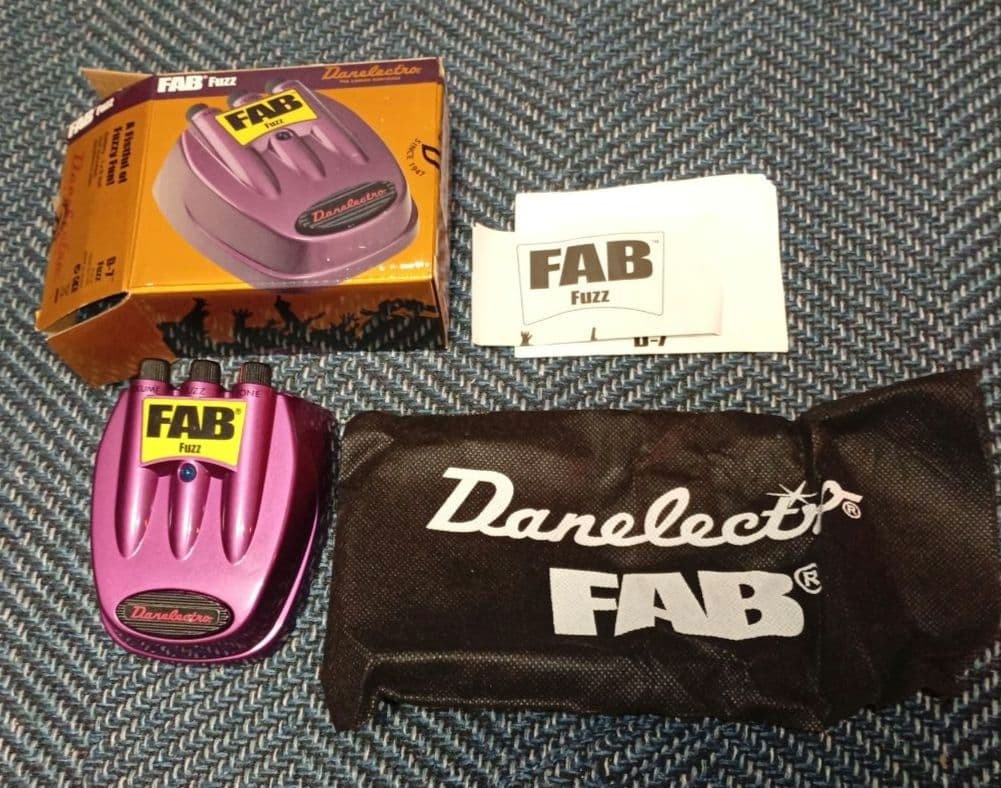 Danelectro FAB Fuzz with Box