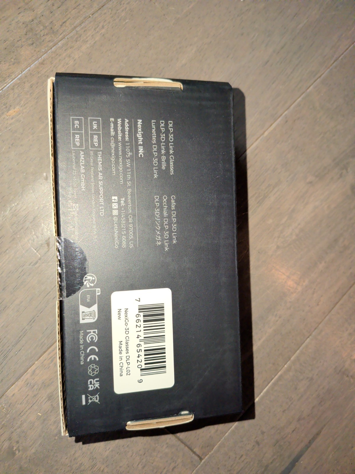 nexigo 3d glasses DLP-L02