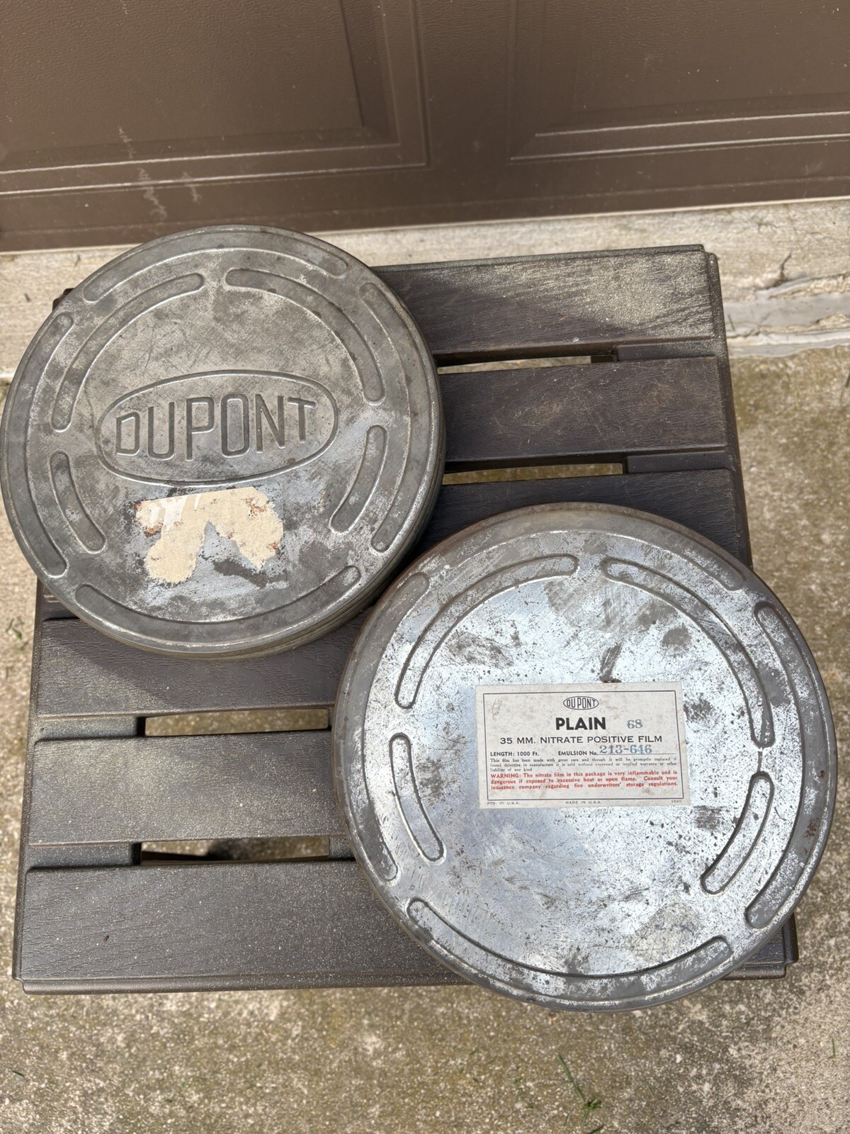DuPont Film Canisters 35 MM Nitrate “West Point Widow”
