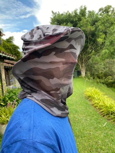 Mosquito Camo Bug Bee Insect Protection Net Head Face Mesh UVProtection Nobite G