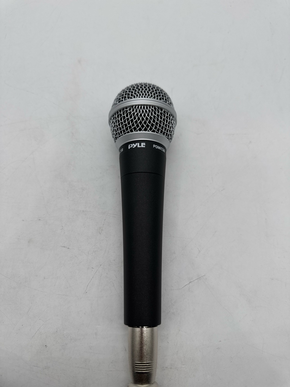 Pyle PDMIC58 Dynamic Cardioid Microphone XLR Cable 15ft Unidirectional Black