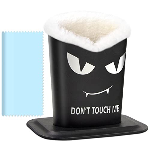bvya Plush Lined Eyeglasses Holder Stand Glasses Protective Holder New02