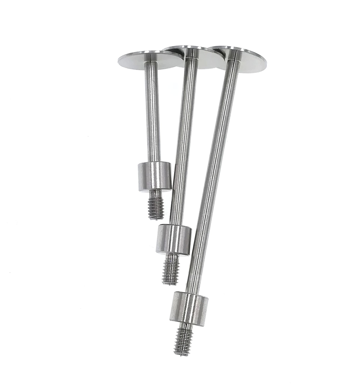 Flat Contact Points for Dial Indicator Depth Gauge 0.4mm Thickness 10mm Diame...
