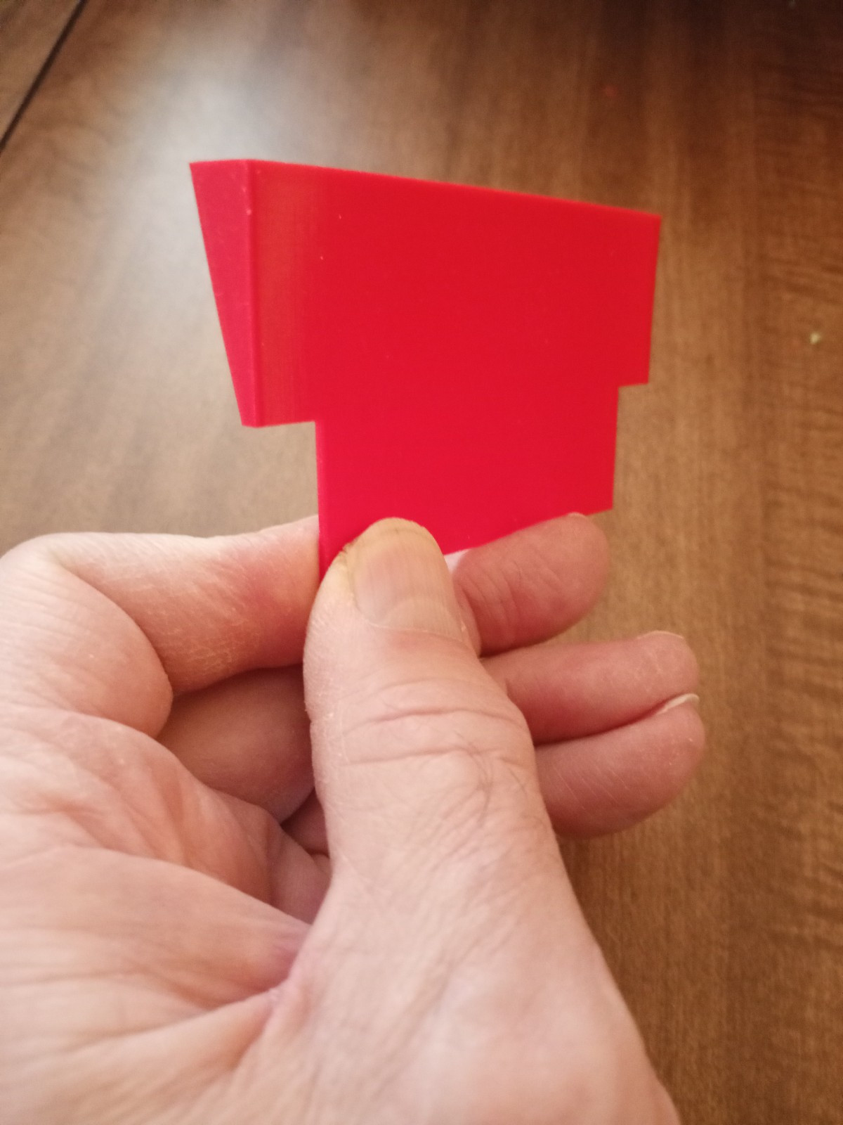 Reloading Bin Front Extender for Reloading Press, 3D Printed (RED)