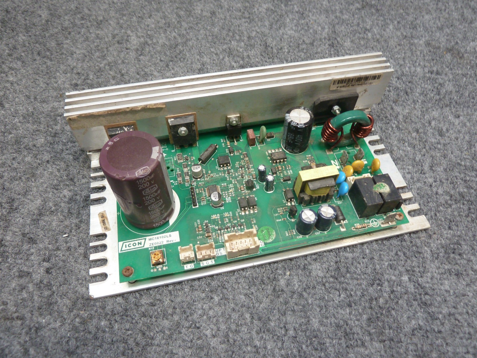 ICON Health Fitness MC1618DLS ze0822 rev Treadmill Motor Control Board