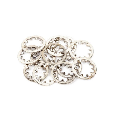 (Pack of 12) Genuine Fender Nickel Guitar/Bass Pot/Potentiometer Locking Washers