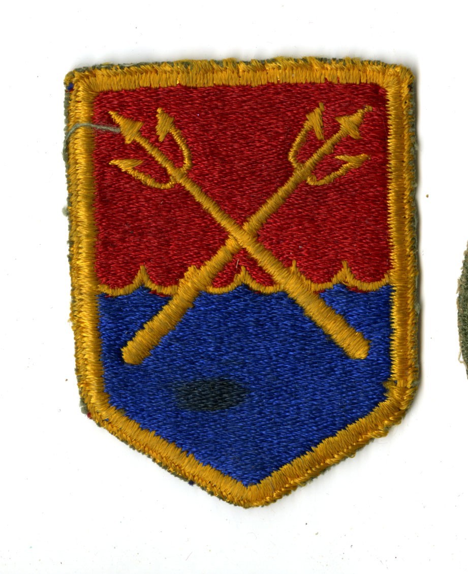 Eastern Defense Command White Back Patch WWII Vintage