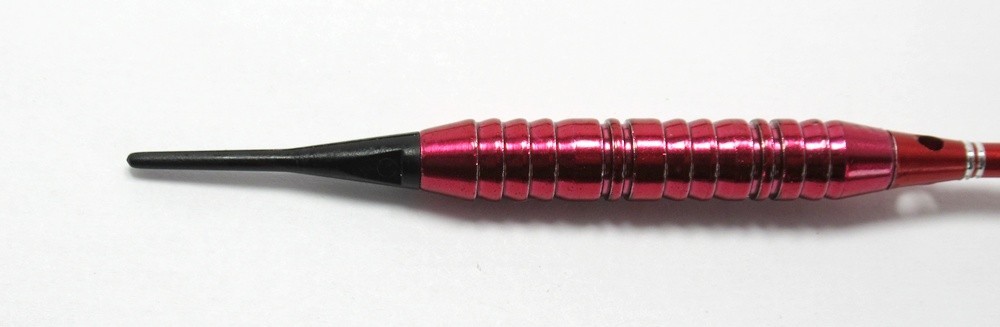 Red Devils - 18g Soft Tip Darts - + Extra Set + Accessory Case - Tracked